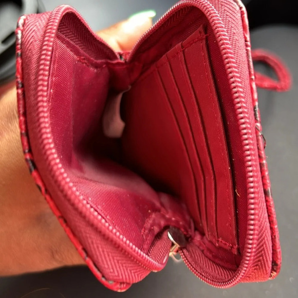 Fashion faux croc leather wrislet pouch card holder New - Picture 5 of 10